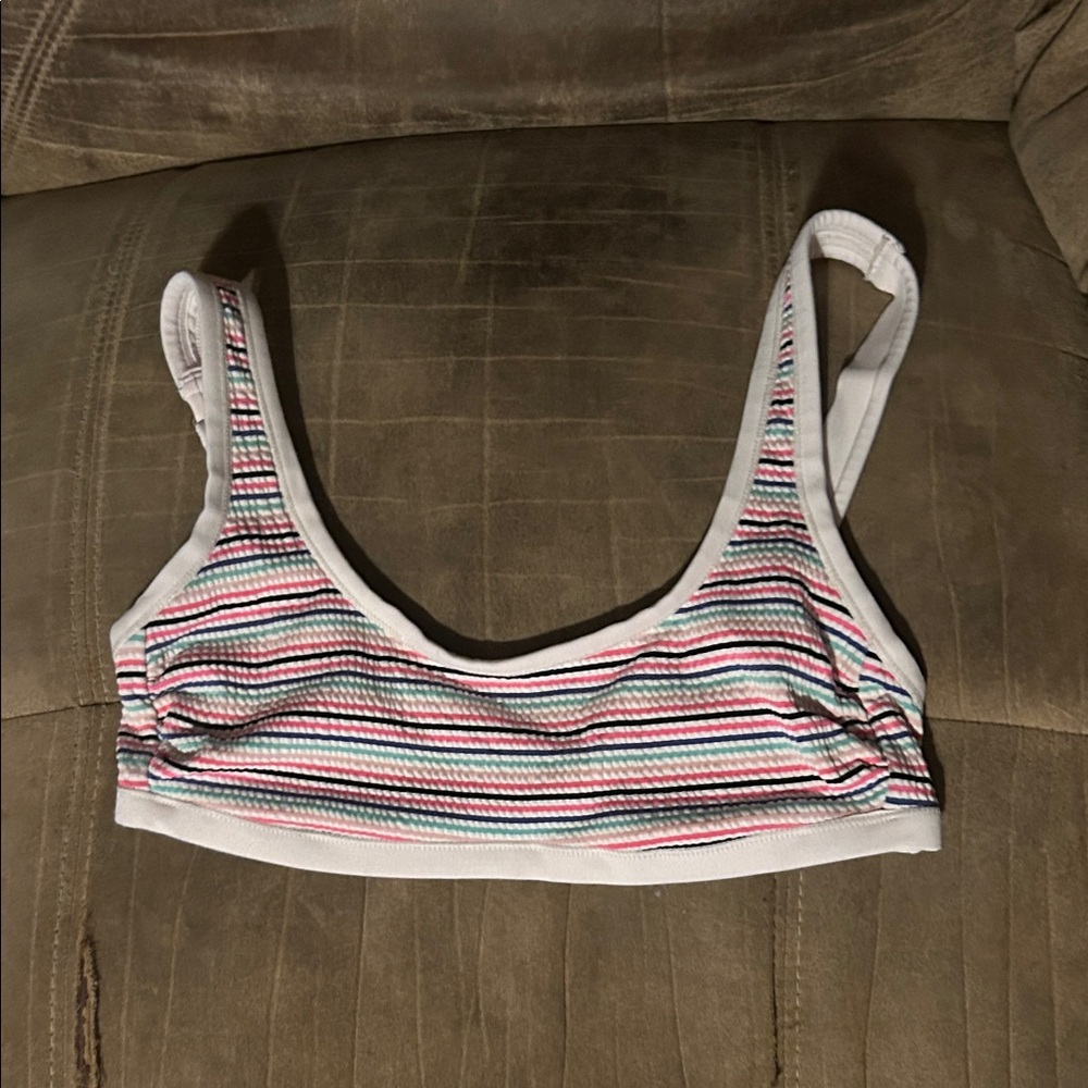 Striped Multicolor Swimsuit